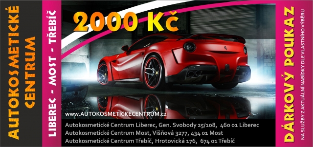 Dárkový poukaz 2000 Kč