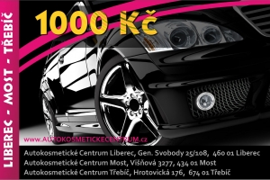 Dárkový poukaz 1000 Kč